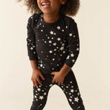 Hunter Cloud Jersey Kids Set in Black Stars