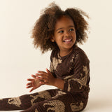 Hunter Cloud Jersey Kids Set in Savanna