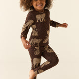 Hunter Cloud Jersey Kids Set in Savanna