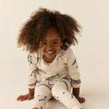 Hunter Cloud Jersey Kids Set in Animalia