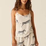 Jenna Cloud Jersey PJ Set in Animalia