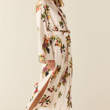 Kaia Cloud Jersey Kimono Robe in Harvest
