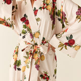 Kaia Cloud Jersey Kimono Robe in Harvest