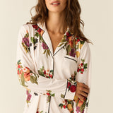 Kara Cloud Jersey Boyfriend Shirt in Harvest
