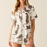 Maren Cloud Jersey PJ Set in Vinyasa