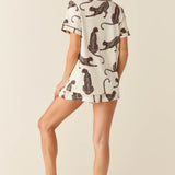 Maren Cloud Jersey PJ Set in Vinyasa