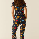 Nadia Cloud Jersey PJ Set in Mystic