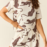 Taylor Cloud Jersey PJ Set in Vinyasa