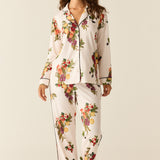 Winter Cloud Jersey PJ Set in Harvest