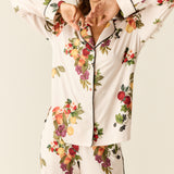 Winter Cloud Jersey PJ Set in Harvest