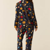 Winter Cloud Jersey PJ Set in Mystic