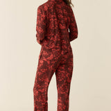 Winter Cloud Jersey PJ Set in Botanical