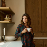 Winter Cloud Jersey PJ Set in Belladonna
