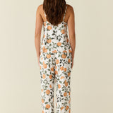 Bella Cloud Jersey PJ Set in Orange Grove