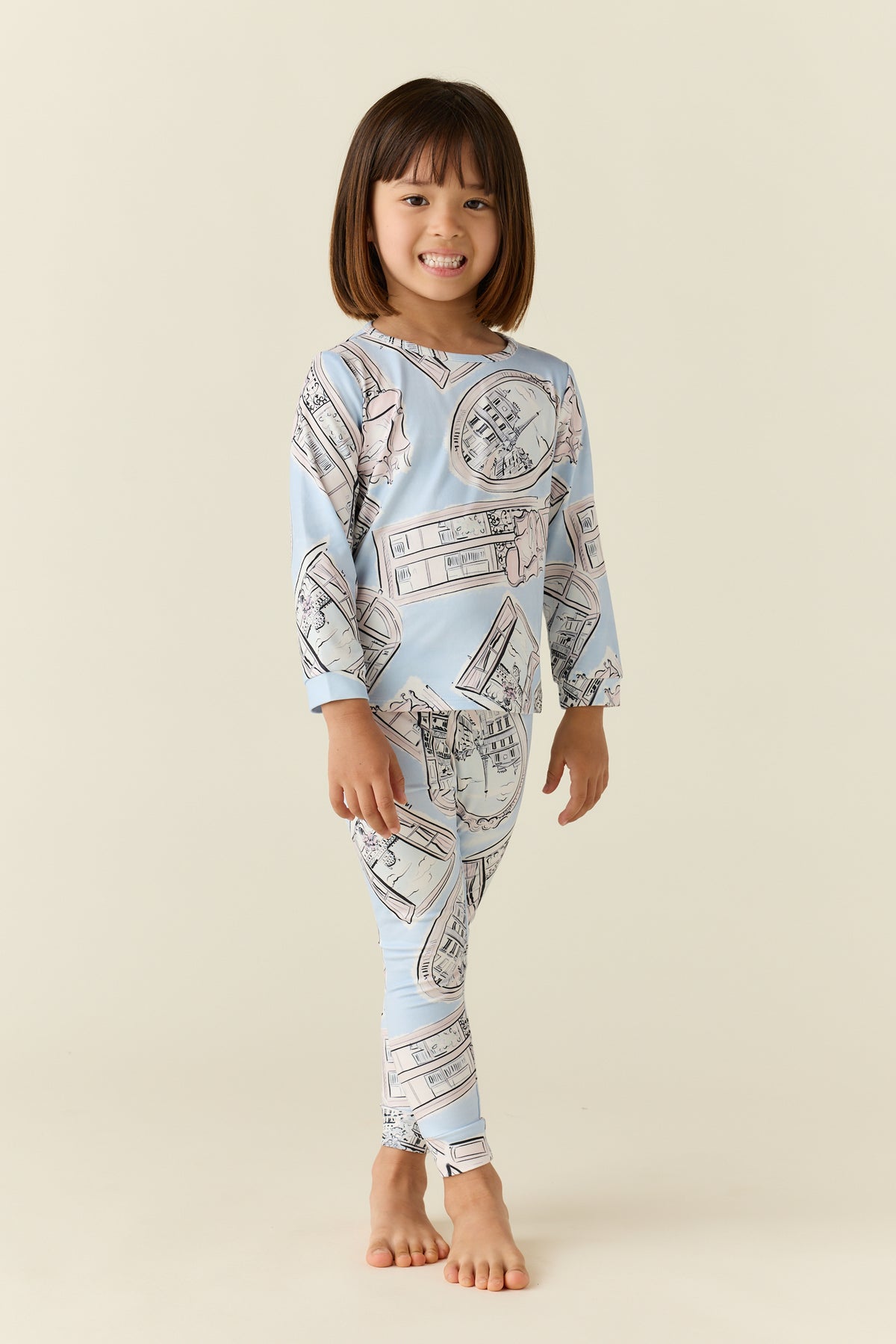 Hunter Cloud Jersey Set Parisian Postcard