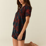Maren Cloud Jersey PJ Set in Belladonna