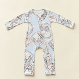 Ryder Cloud Jersey One Piece in Parisian Postcard