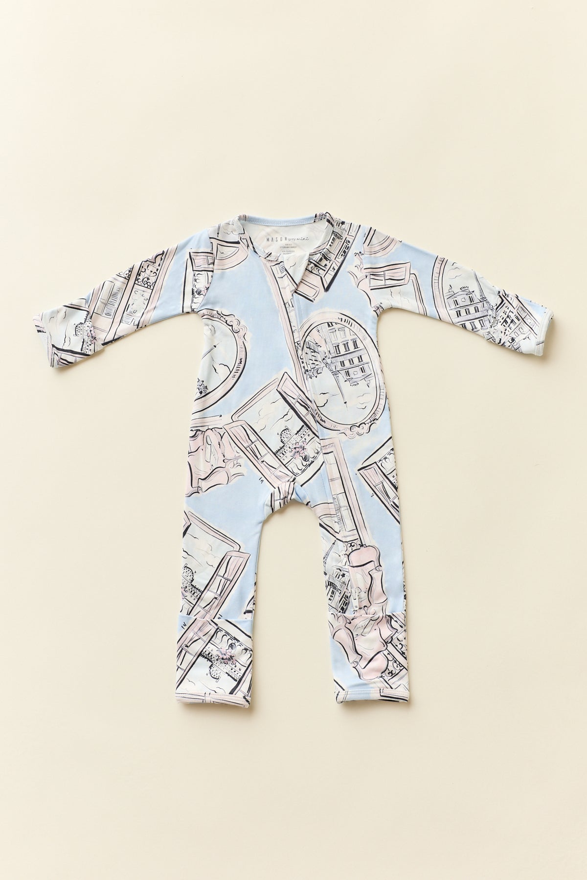 Ryder Cloud Jersey One Piece Parisian Postcard