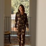 Winter Cloud Jersey PJ Set in Savanna
