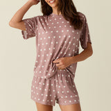 Devin TENCEL™ Lyocell PJ Set in Polka Dot