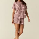 Devin TENCEL™ Lyocell PJ Set in Polka Dot