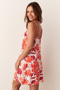 GIA MIDI SLIP | POSITANO FLORAL