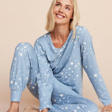 Shari PJ Set | Light Blue Stars