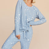 Shari PJ Set | Light Blue Stars