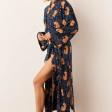 Kaia Kimono Robe | Cosmic Jungle