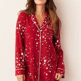 Kara Boyfriend Shirt | Red Stars