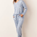 Shari PJ Set | Light Blue Stars