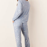 Shari PJ Set | Light Blue Stars