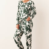 Shari PJ Set | Emerald Floral