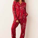 Winter PJ Set | Red Stars