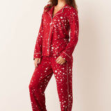 Winter PJ Set | Red Stars