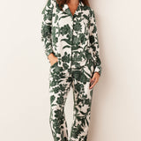 Winter PJ Set | Emerald Floral