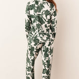 Winter PJ Set | Emerald Floral