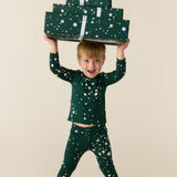 Hunter Cloud Jersey Kids Set in Green Stars
