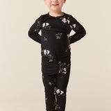Hunter Cloud Jersey Kids Set in Sleepy Panda