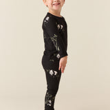 Hunter Cloud Jersey Kids Set in Sleepy Panda