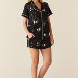 Maren Cloud Jersey PJ Set in Sleepy Panda