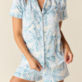 Maren Cloud Jersey PJ Set in Winter Bows