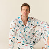 Noah Cloud Jersey PJ Set in Aprés Pups