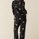 Winter Cloud Jersey PJ Set in Sleepy Panda