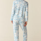 Winter Cloud Jersey PJ Set in Winter Bows