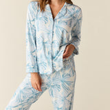 Winter Cloud Jersey PJ Set in Winter Bows