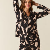 Winter Cloud Jersey PJ Set in Zodiac