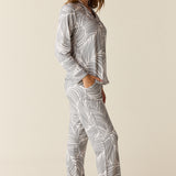 Winter Cloud Jersey PJ Set in Whisper