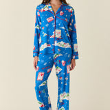 Aria TENCEL™ Lyocell Long PJ Set in Aprés Ski
