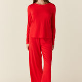 Grace TENCEL™ Lyocell PJ Set in Red